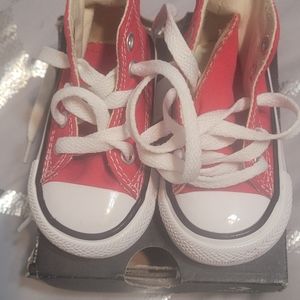 Red converse